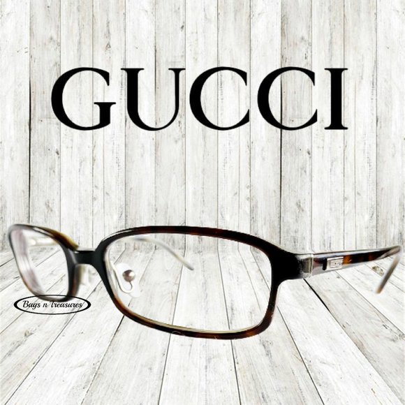 Gucci Tortoiseshell Eyeglass Frames - Authentic - Picture 1 of 10